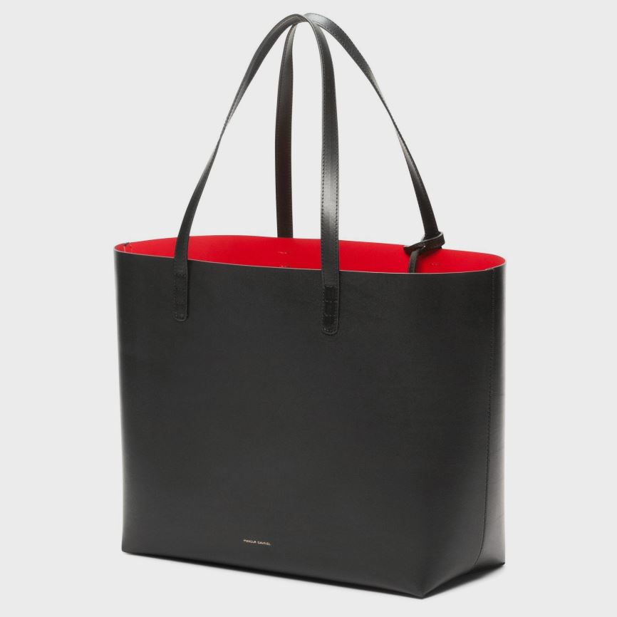 Women's Mansur Gavriel Large Tote Bags Black | AU 2158QW